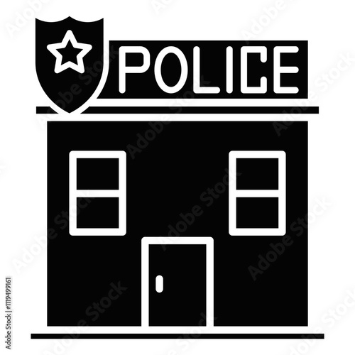 Police Station Icon