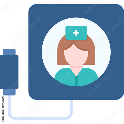 Nursing Call Button Icon