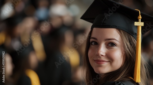 The Young Graduate Smiling