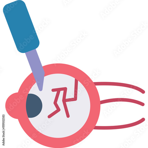 Retinal Detachment Surgery Icon