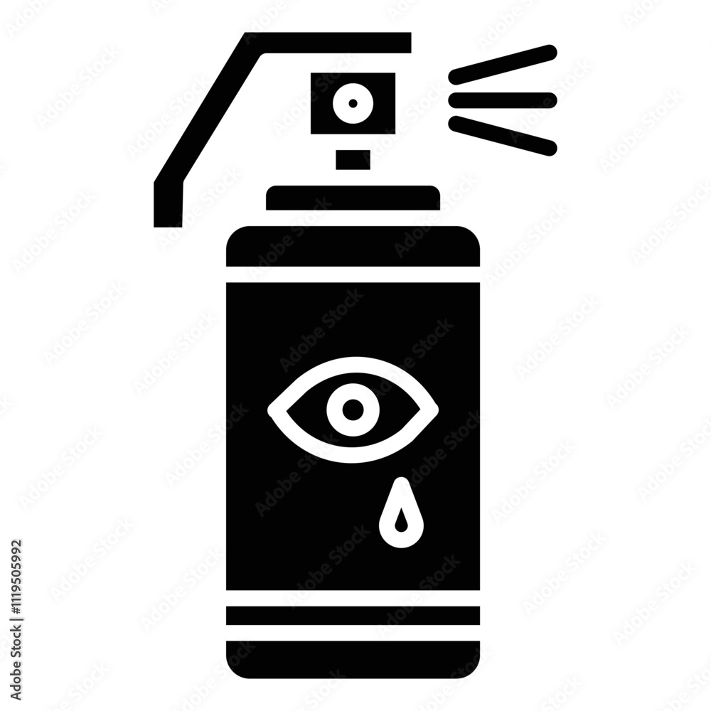 Tear Gas Icon