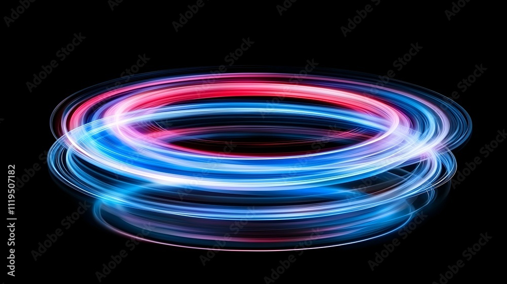 Abstract swirling light trails in blue and red. Perfect for backgrounds, websites, and design projects. Abstract swirling light trails in blue and red. Perfect for backgrounds, websites, and design projects.
