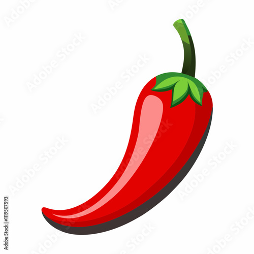 red chili vector