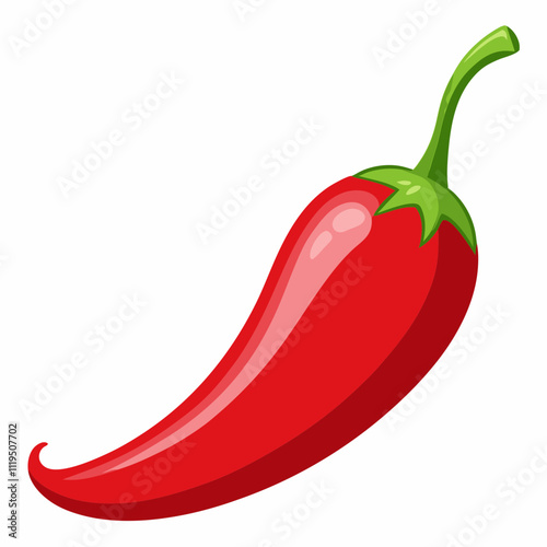 red chili vector