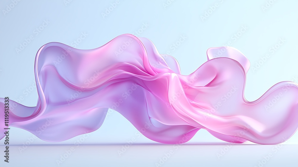 Flowing fabric artistry studio abstract visuals soft colors close-up elegance and motion Flowing fabric artistry studio abstract visuals soft colors close-up elegance and motion