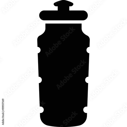 Simple vector icon sports bottle
