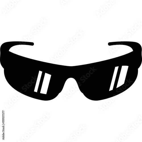 Simple vector icon sunglass