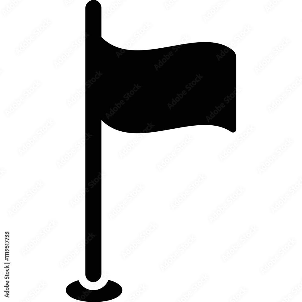 Simple vector icon flag sport Simple vector icon flag sport