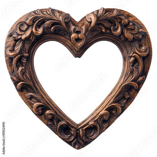 Valentine's day love celebration heart-shaped picture frame romantic decor intimate setting heartfelt concept