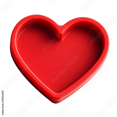 Valentine's day love treatsheart-shaped silicone baking mold kitchen decor romantic atmosphere cozy viewpoint baking concept