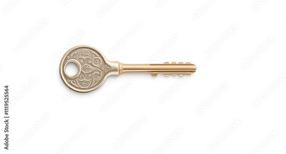 keys isolated with white background keys isolated with white background