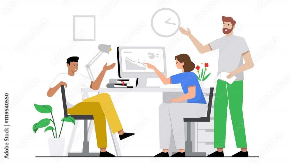 Animation highlighting the ease and efficiency of flexible management with clear and dynamic visuals. Animation highlighting the ease and efficiency of flexible management with clear and dynamic visuals.