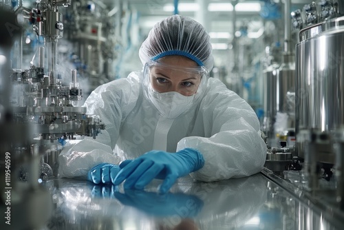 Macro Photography of Biotech Laboratory Equipment with Precision