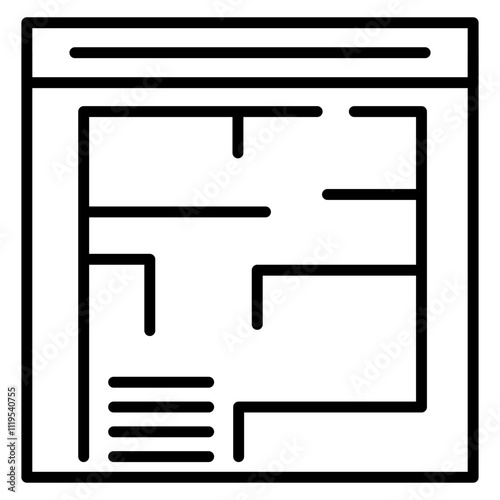Evacuation Plan Icon