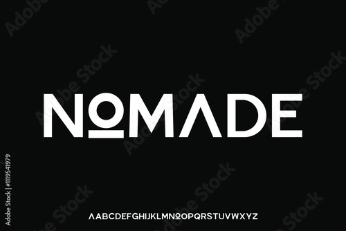 Display alphabet font vector design suitable for headline, poster, logo, magazine and many more