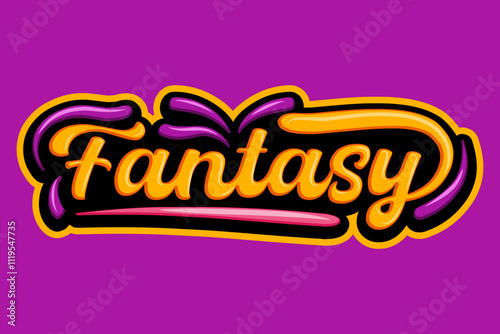 fantasy typograpy art