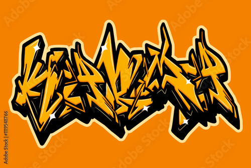 karma typograpy art
