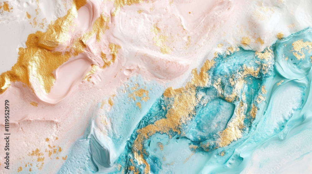Abstract pastel background with gold accents. Abstract pastel background with gold accents.