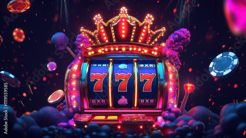 A vibrant and eye-catching casino banner for 