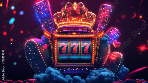 A vibrant and eye-catching casino banner for 