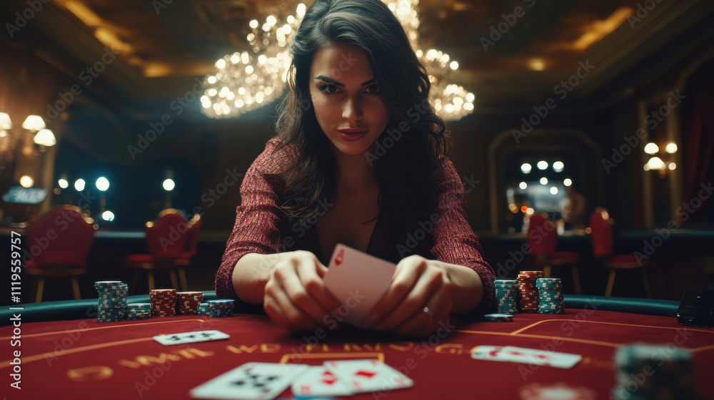 A vibrant and eye-catching casino banner for A vibrant and eye-catching casino banner for