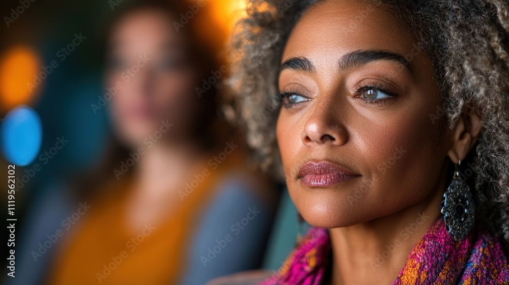 A captivating image showcasing a beautiful woman engaged in deep thought and contemplation, illuminating her inner peace and the warm emotions of a reflective moment. A captivating image showcasing a beautiful woman engaged in deep thought and contemplation, illuminating her inner peace and the warm emotions of a reflective moment.