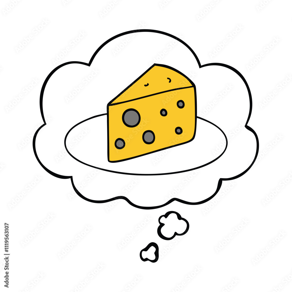 a cartoon illustration of a slice of cheese on a plate. a cartoon illustration of a slice of cheese on a plate.