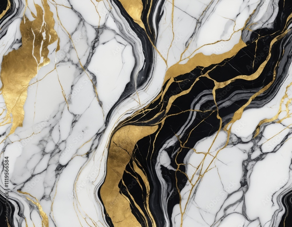 Elegant Marble Texture with Gold Accents Elegant Marble Texture with Gold Accents