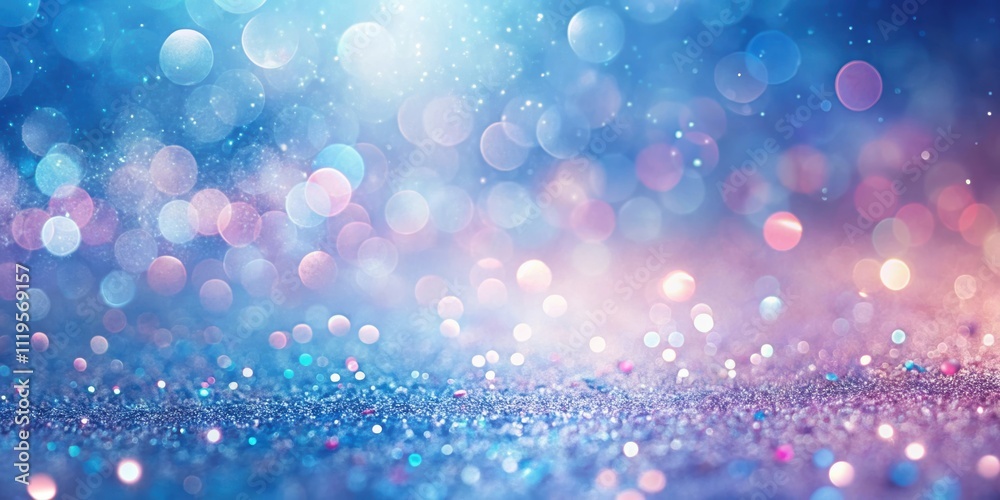 Soft and dreamy glittering background material with light scattering in blue and pink hues, sparkle, dreamy, fantasy Soft and dreamy glittering background material with light scattering in blue and pink hues, sparkle, dreamy, fantasy