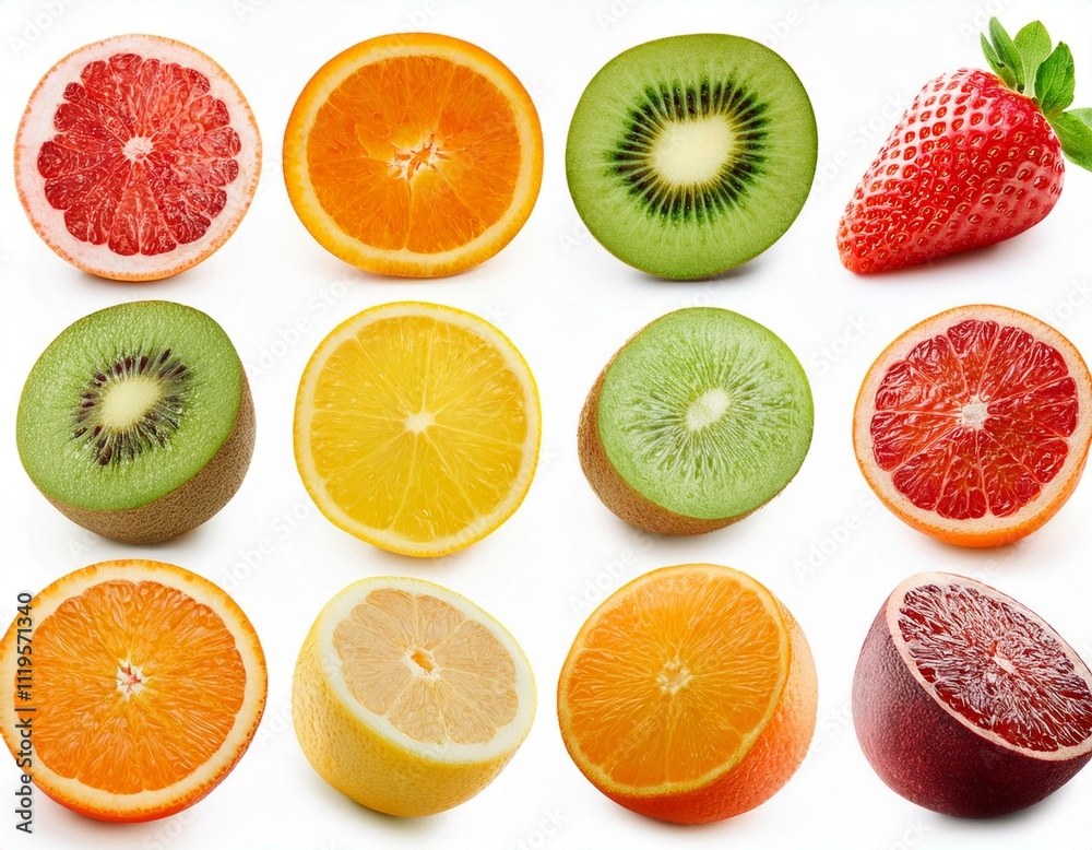 Fresh fruits mixed.Tasty fruits background Fresh fruits mixed.Tasty fruits background