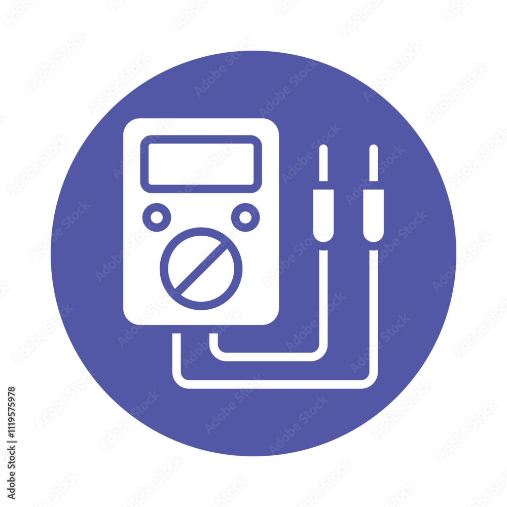 Ampere Meter Vector Gylph Icon. Eps 10 File Ampere Meter Vector Gylph Icon. Eps 10 File