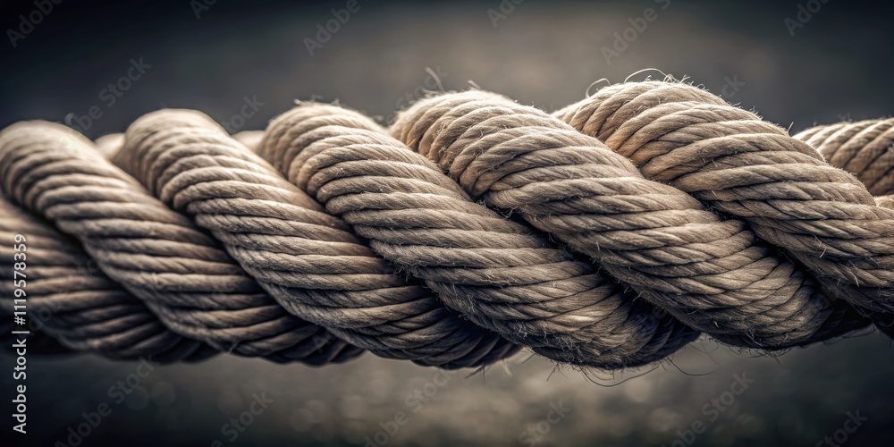 Close-up of tightly knotted rope in monochromatic tones, rope, knot, close-up, texture, monochrome, black and white, twisted Close-up of tightly knotted rope in monochromatic tones, rope, knot, close-up, texture, monochrome, black and white, twisted
