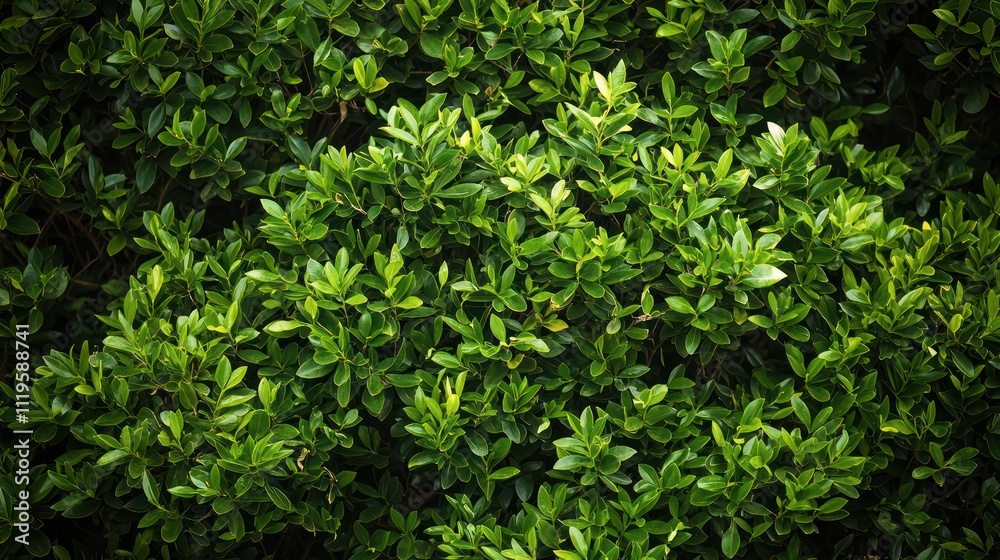 A lush green bush background designed as a creative banner with ample copy space. A lush green bush background designed as a creative banner with ample copy space.