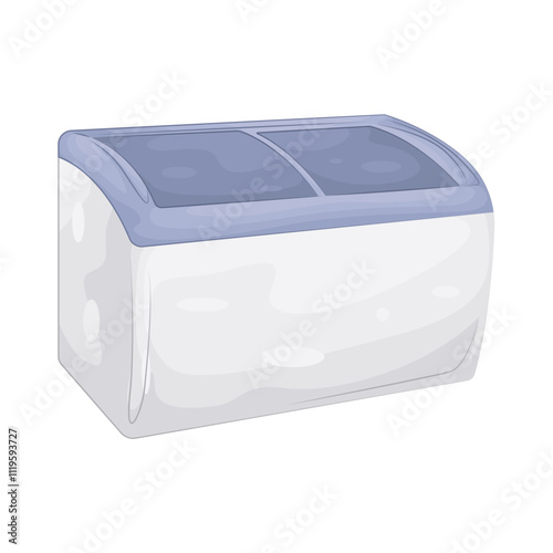 Illustration of Frozen Food Storage