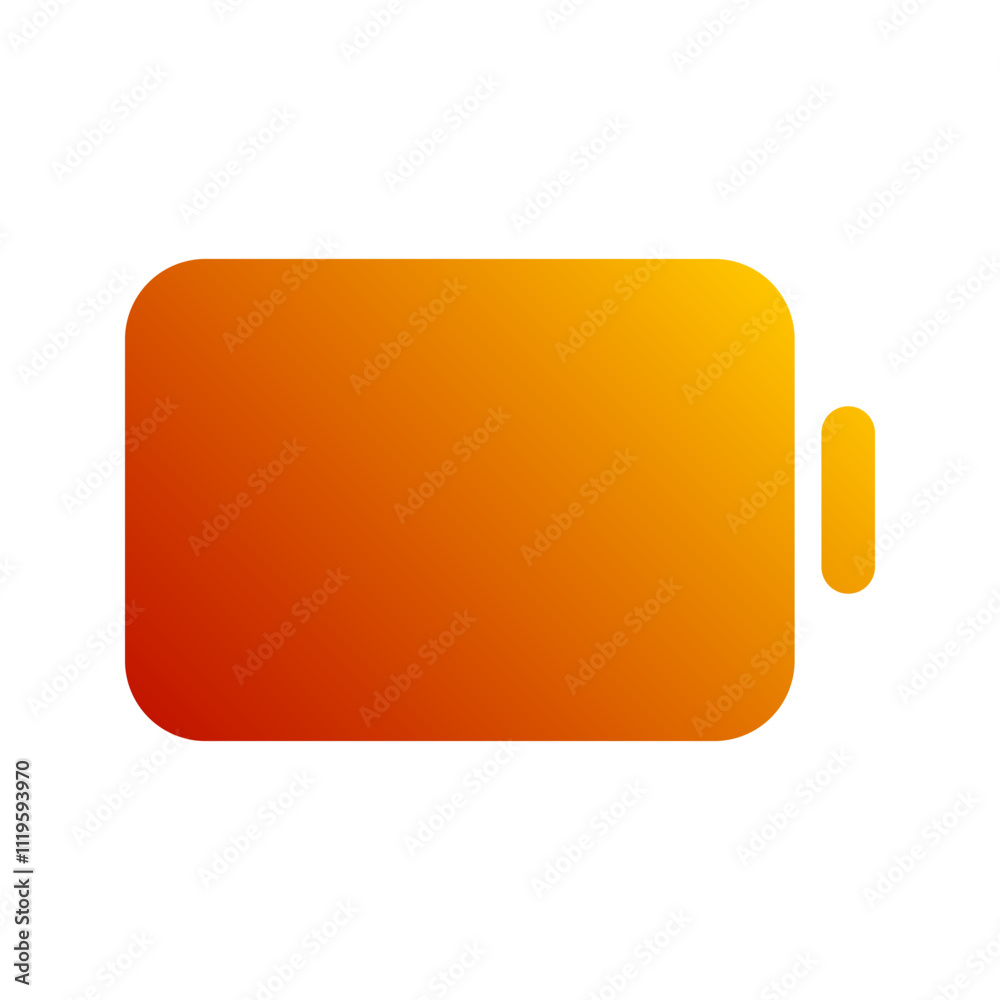 battery gradient icon battery gradient icon