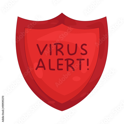 Illustration of Virus Alert