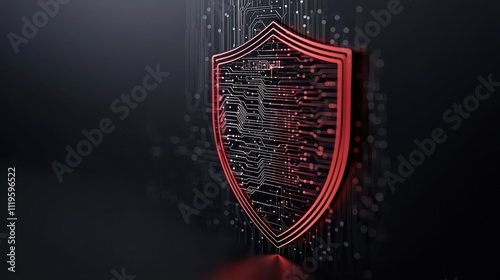 Wallpaper Mural Contemporary shield logo for financial security and digital design Torontodigital.ca