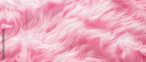 A lush, soft texture of pink fur, with a gentle light casting delicate shadows, creating a rich and inviting atmosphere.