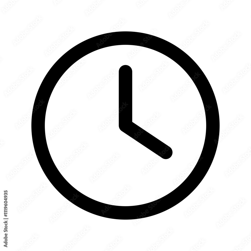 clock line icon clock line icon