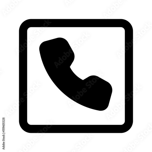 phone book line icon