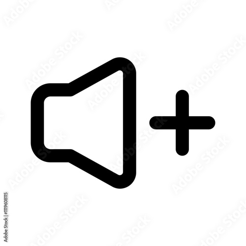 volume up line icon