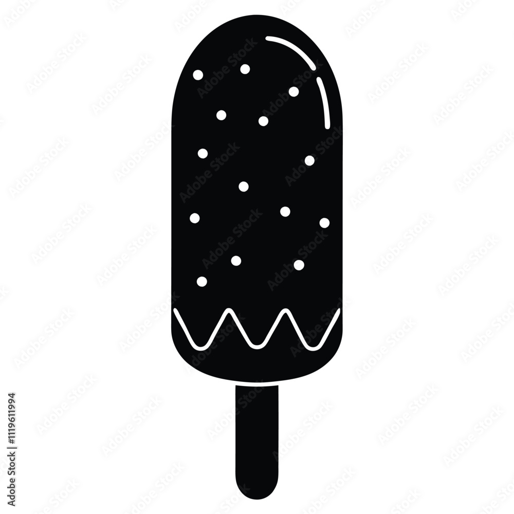 helado paleta rosado ice creame, vector silhouette, helado paleta rosado ice creame, vector silhouette,