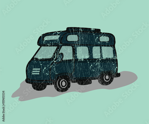 Vintage Car vector, Zip vector, Car vector photo