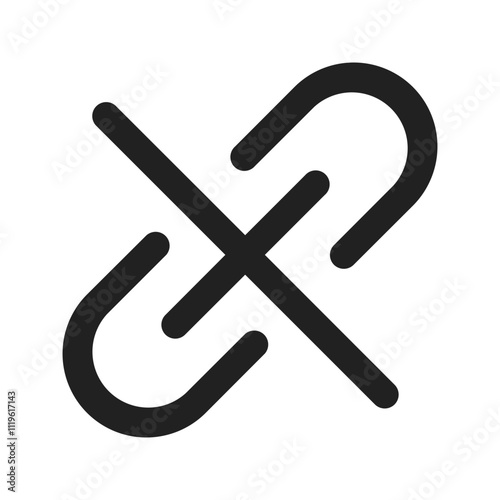 unlink line color icon
