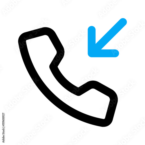 incoming call line color icon