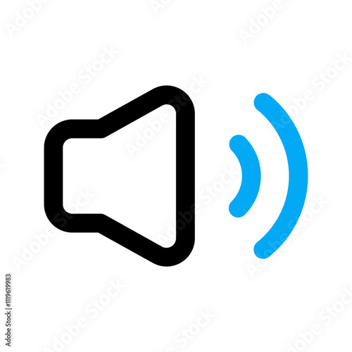 volume line color icon