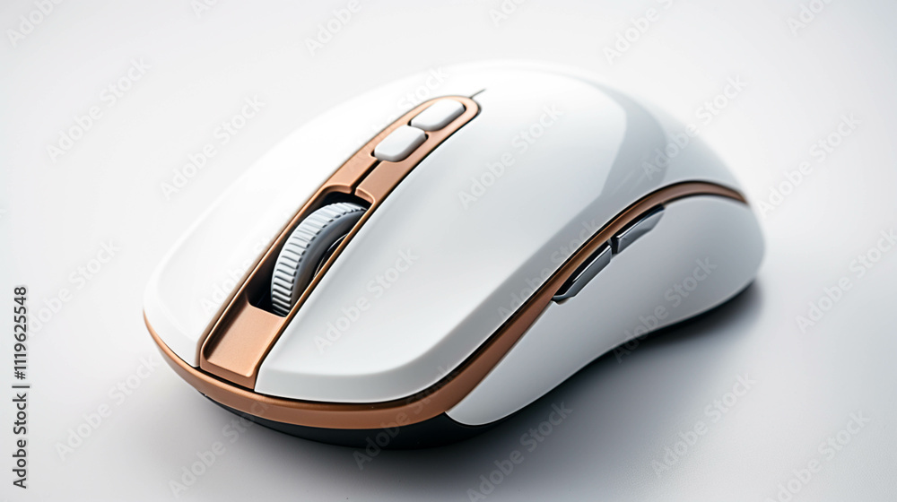 Computer gaming mouse isolated on white Computer gaming mouse isolated on white