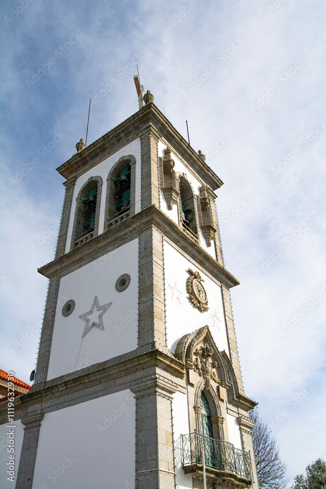 Felgueiras, Porgugal - November 11, 2024 : The Confraternity of the Immaculate Heart of Mary and Saint Quiteria Felgueiras, Porgugal - November 11, 2024 : The Confraternity of the Immaculate Heart of Mary and Saint Quiteria