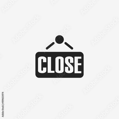 Closed Sign Icon
