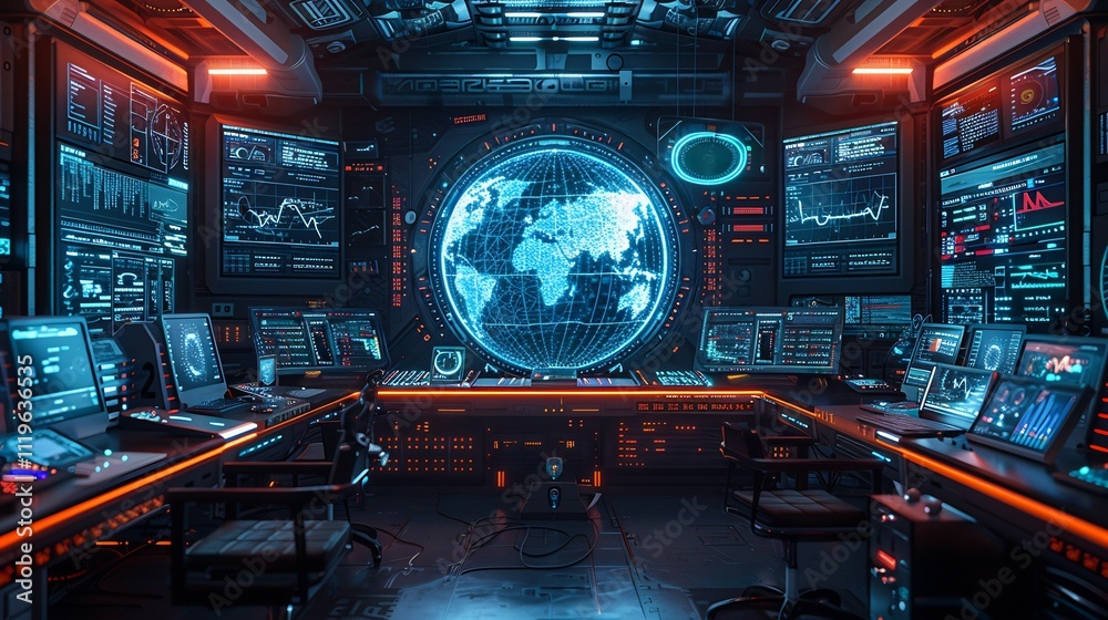 Futuristic workspace concept featuring holographic displays ergonomic design cuttingedge technology Futuristic workspace concept featuring holographic displays ergonomic design cuttingedge technology